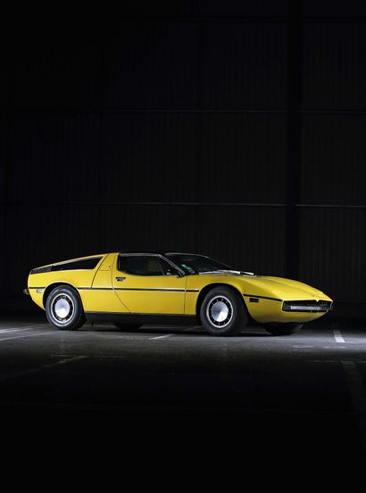 1973 Maserati BORA 4.9 
Sans réserve



1re Maserati de série à moteur central AR

Un...