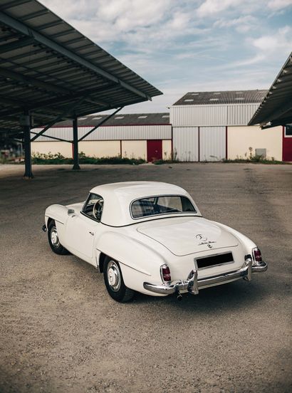 1959 MERCEDES BENZ Collection Nicoules 190 SL 
Equipped with a rare hard-top option

Little...