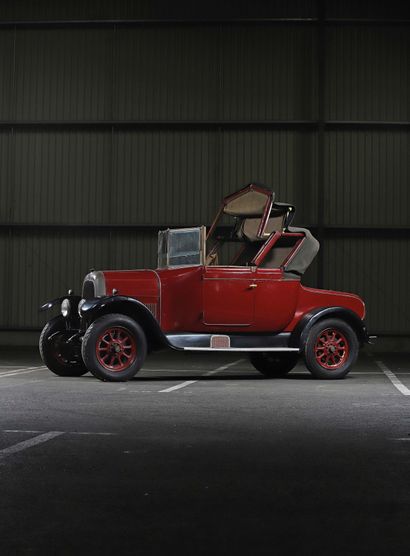 1926 FIAT 501 Coupé Transformable 
Sans réserve



Maillon important dans l’histoire...