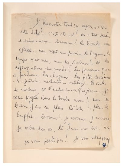 CELINE LOUIS-FERDINAND (1894-1961) Normance, Féerie pour une autre fois II, manuscrit...