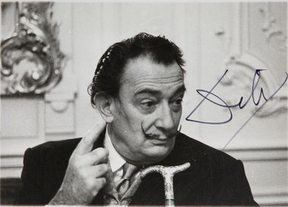 DALI Salvador (1904-1989). MANUSCRIT autographe avec DESSINS, [vers 1961 ?]; 2 pages...