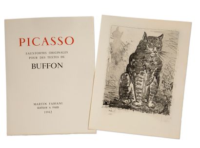 PICASSO Pablo (1881-1973). 
BUFFON.



Eaux-fortes originales pour des textes de...