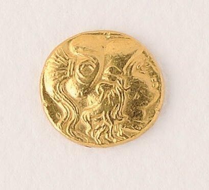 Royaume de Macédoine Alexandre le grand Statere d'or Poids: 8g55 S 6705 Traces de...