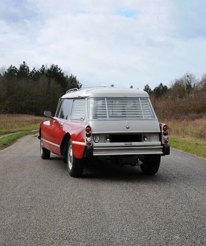 1973 Citroën DS 20 BREAK 
第三只手

最近的许多指控

准备开车



法国注册

底盘编号8406449



雪铁龙从美国的旅行车趋势中汲取了很多灵感来开发其DS旅行车项目。这是两年研究的成果，目的是为客户提供一款既适合工匠和家庭使用的多功能车，同时又保留了轿车的优雅和技术。1957年，这个在美国非常流行的概念，在法国只有Simca...