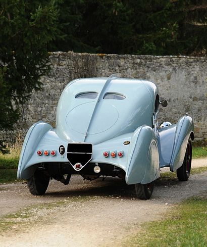 1931 UNIC « EVOCATION BUGATTI » 
One off

Important file of documented construction

An...
