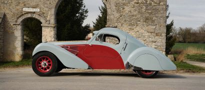1931 UNIC « EVOCATION BUGATTI » 
One off

Important file of documented construction

An...