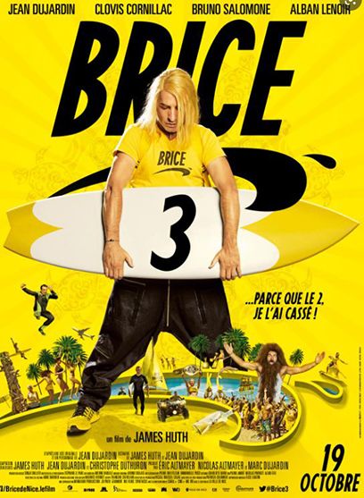 Perruque de Jean Dujardin dans Brice 3 (2016) Perruque blonde du personnage Brice...