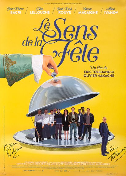 Affiche exclusive du film Le Sens de la Fête (2017)