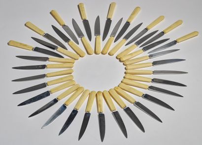 MAURICE DAURAT (1880-1969) 
~ Part of a flatware service including 170 pieces in...