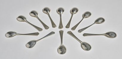MAURICE DAURAT (1880-1969) 
~ Part of a flatware service including 170 pieces in...