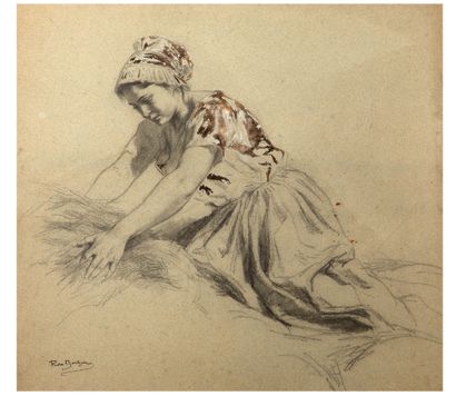 ROSA BONHEUR BORDEAUX, 1822 - 1899, THOMERY
