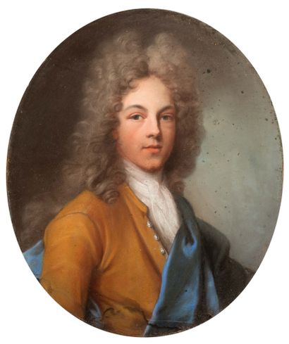 ÉCOLE FRANÇAISE DU DÉBUT DU XVIIIe SIÈCLE ENTOURAGE DE JOSEPH VIVIEN 
Portrait de...