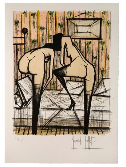 Bernard BUFFET (1928-1999) 
Jeux de Dames, 1970

Coffret portfolio de 20 lithographies...