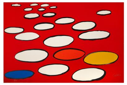 Alexander CALDER (1898-1976) 
Soucoupes blanches, 1969

Lithograph on Mandeure paper,...