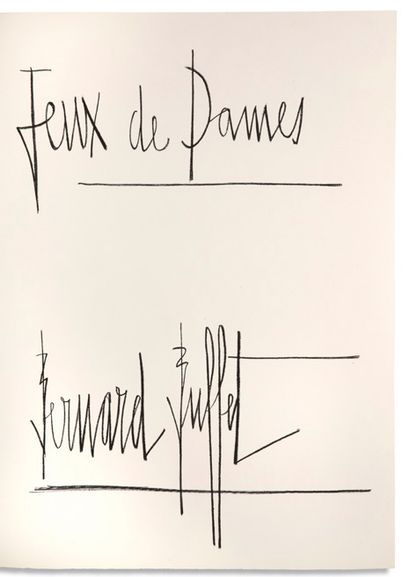 Bernard BUFFET (1928-1999) 
Jeux de Dames, 1970

Portfolio boxset of 20 original...