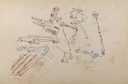 FREDERICK SOMMER (1905-1999) 
无题》，1949年

纸上墨水，背面有签名和日期

30.5 x 46.9 厘米

11 13/16...