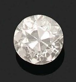 null 
OLD CUT DIAMOND

Accompanied by a simplified LFG report attesting :

Weight...