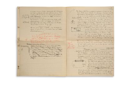 BECQUEREL HENRI (1852-1908) PHYSICIEN. autograph manuscript, Note succincte sur la...