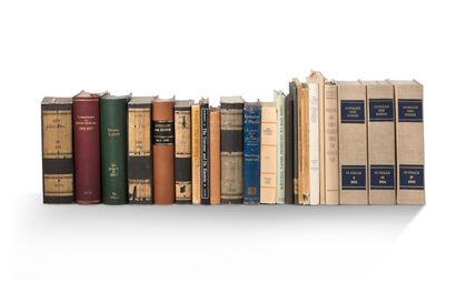 EINSTEIN Albert (1879-1955) 
一套期刊、书籍和小册子。



在期刊或文集中发表的非凡收藏，他的文章的印刷品，以及卷宗。



21卷Annalen...