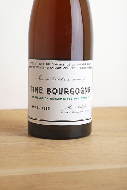 null 1 B FINE DE BOURGOGNE 70 cl 45% (原木箱) (2011年11月24日装瓶) - 1995 - Domaine de la...