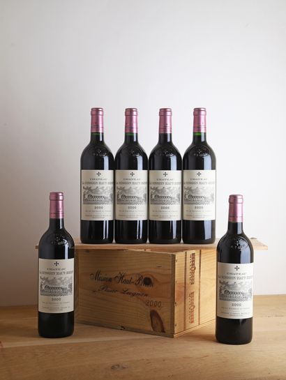 null 6 B CHÂTEAU LA MISSION HAUT-BRION (Caisse Bois Millésima) - 2000 - CC Grave...