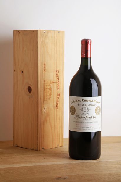 null 1 Mag CHÂTEAU CHEVAL BLANC (原木箱) - 2002 - GCC1A Saint-Emilion