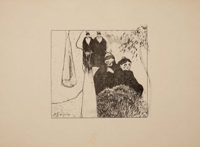 PAUL GAUGUIN (1848 - 1903) 
Les Vieilles filles à Arles [Mongan, Kornfeld, Joachim...