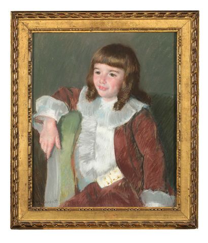 Mary CASSATT (1844 - 1926) 
Portrait of Pierre, vers 1906



Pastel sur papier marouflé...