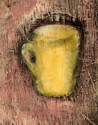 SANYU (1895-1966) 
Yellow teapot, 1927

Oil on canvas, signed upper right, dated...