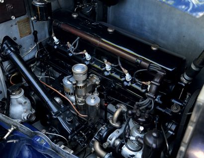 1929 Rolls Royce 20 HP Carte grise française de collection Châssis n° GV 025 Historique...