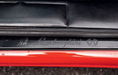 1989 LAMBORGHINI COUNTACH 25e anniversaire ex Gerhard Berger 法国车辆登记 底盘编号ZA9C005A0KLA12818...