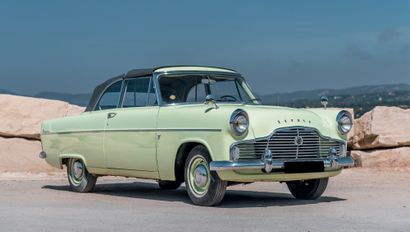1960 FORD ZEPHYR CONVERTIBLE 
French registration title



Iconic model, British...