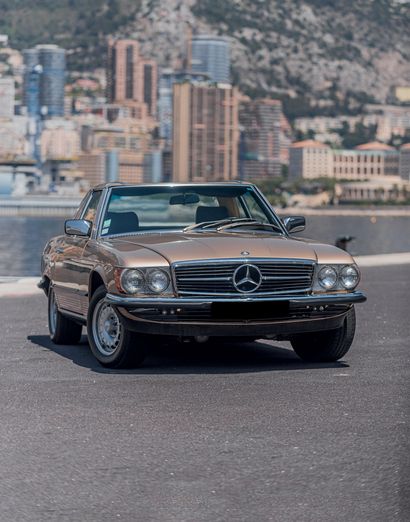 1981 MERCEDEZ-BENZ 380 SL 
French historic registration title



Sold new in USA

Imported...