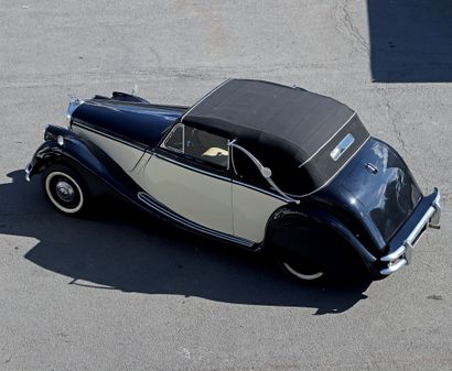 1950 JAGUAR MARK V Cabriolet 
Carte grise française de collection

Châssis n° 647412



Luxueuse...