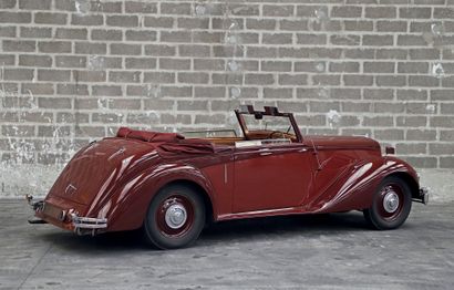 1946 ARMSTRONG-SIDDELEY Hurricane 16 Cabriolet 
Titre de circulation luxembourgeois

Châssis...