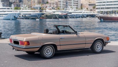 1981 MERCEDEZ-BENZ 380 SL 
French historic registration title



Sold new in USA

Imported...