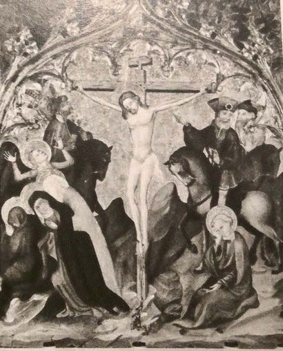 MAÎTRE DE TORRALBA ACTIF À SARAGOSSE ENTRE 1420 ET 1450 
Crucifixion

Tempera sur...