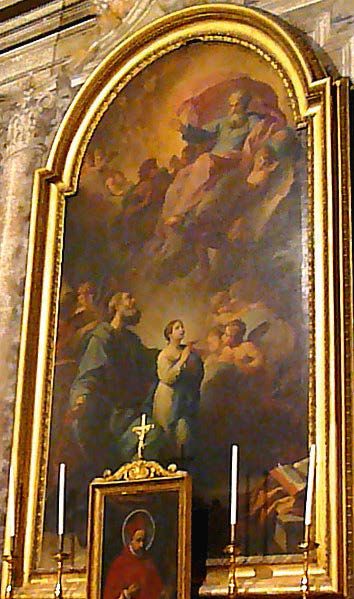 STEFANO POZZI ROME, 1699 - 1768 
Saint Joachim présentant la Vierge au Temple

Huile...