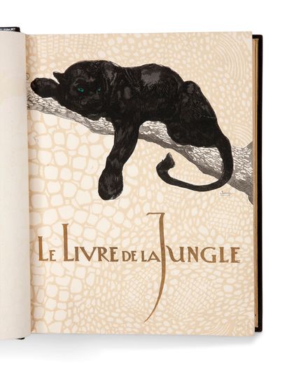 KIPLING Rudyard (1865 - 936) JOUVE Paul (1878 - 1973) Le Livre de la Jungle. Traduit...