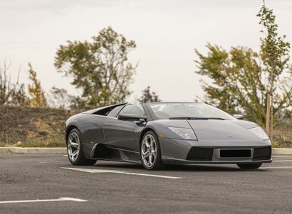 2005 Lamborghini Murcielago Roadster LP 580 « Boîte mécanique » 
Carte grise française

Châssis...