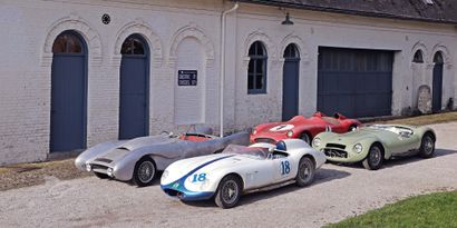1955 ELVA MK1/B SPORTS RACER 
French historic registration title

Chassis n°100/B/41



Mythical...