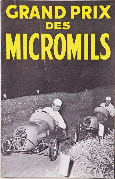 Circa 1950 MICROMILS 
无产权出售的赛车



不含发动机的两件残骸拍品

著名的美国侏儒的法国配方

20世纪50年代非常流行的节目，有很...