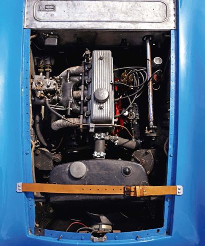 1953 SIMCA BARTHE 
法国收藏家的执照

底盘编号9747



有趣的自制赛车诞生于贝里内特

准备好的Simca 8发动机

令人瞩目的铝制...