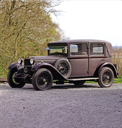 1930 ANSALDO 15 GS BERLINA LOTTI 
° FFVE certificate

Chassis n°151001



Short-lived...