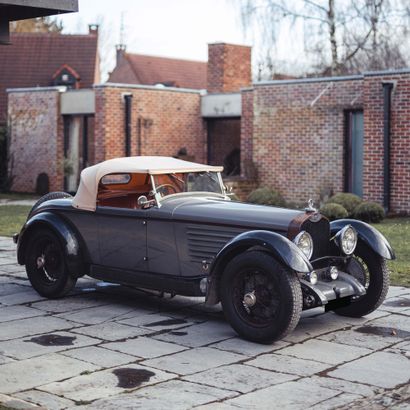1928 OMEGA-SIX COMPÉTITION 3 LITRES CHÂSSIS COURT 
法国车辆登记

底盘编号803



该品牌唯一幸存的汽车

售出了第二台现存的6缸发动机

与Hellé...
