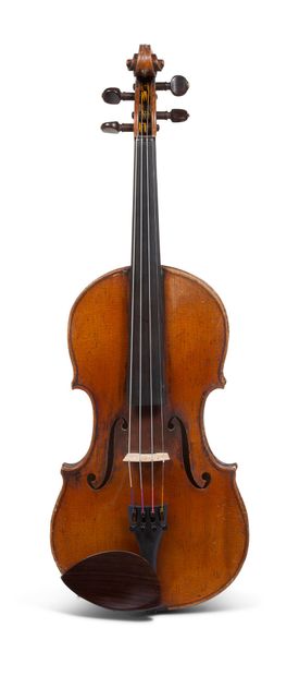 非常好的小提琴，由Jules Grandjon于1873年在Mirecourt制作。它的背面靠近琴杯顶部的内侧有一个铅笔缩写...
