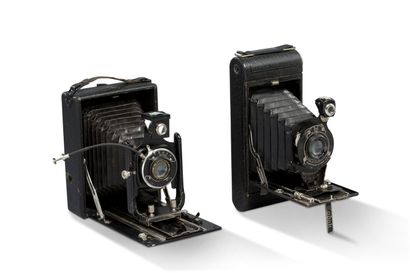 Lot of two cameras with let - Kodak N° 1A...