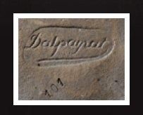 Pierre-Adrien DALPAYRAT (1844-1910) Importante paire de vases de forme balustre en...