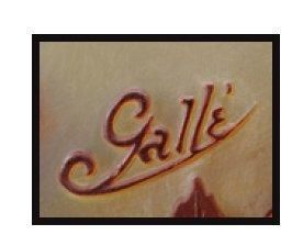 EMILE GALLE (1846-1904) Vase boule à panse renflée et col évasé en verre multicouche...