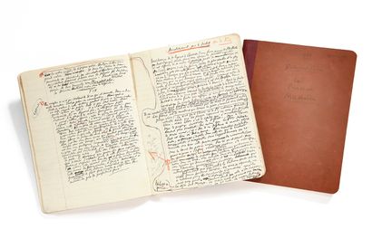 BAC Ferdinand (1859-1952). 2份署名手稿，题为 "马蒂尔德王子 "和 "献给过去伟大人物的片段：马蒂尔德王子"。